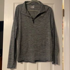 Grey Under Armour quarter zip